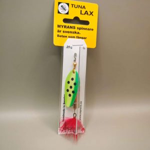 Myran Tuna Lax 25g Spinner Lemon