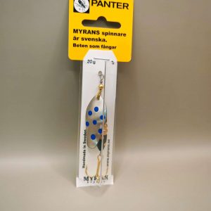 Myran Panter Prickig 20g Spinner Silber