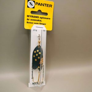 Myran Panter Prickig 20g Spinner Schwarz