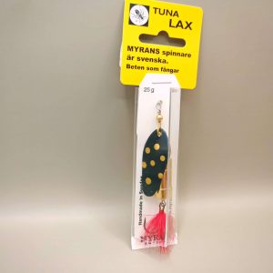 Myran Tuna Lax 25g Spinner Black