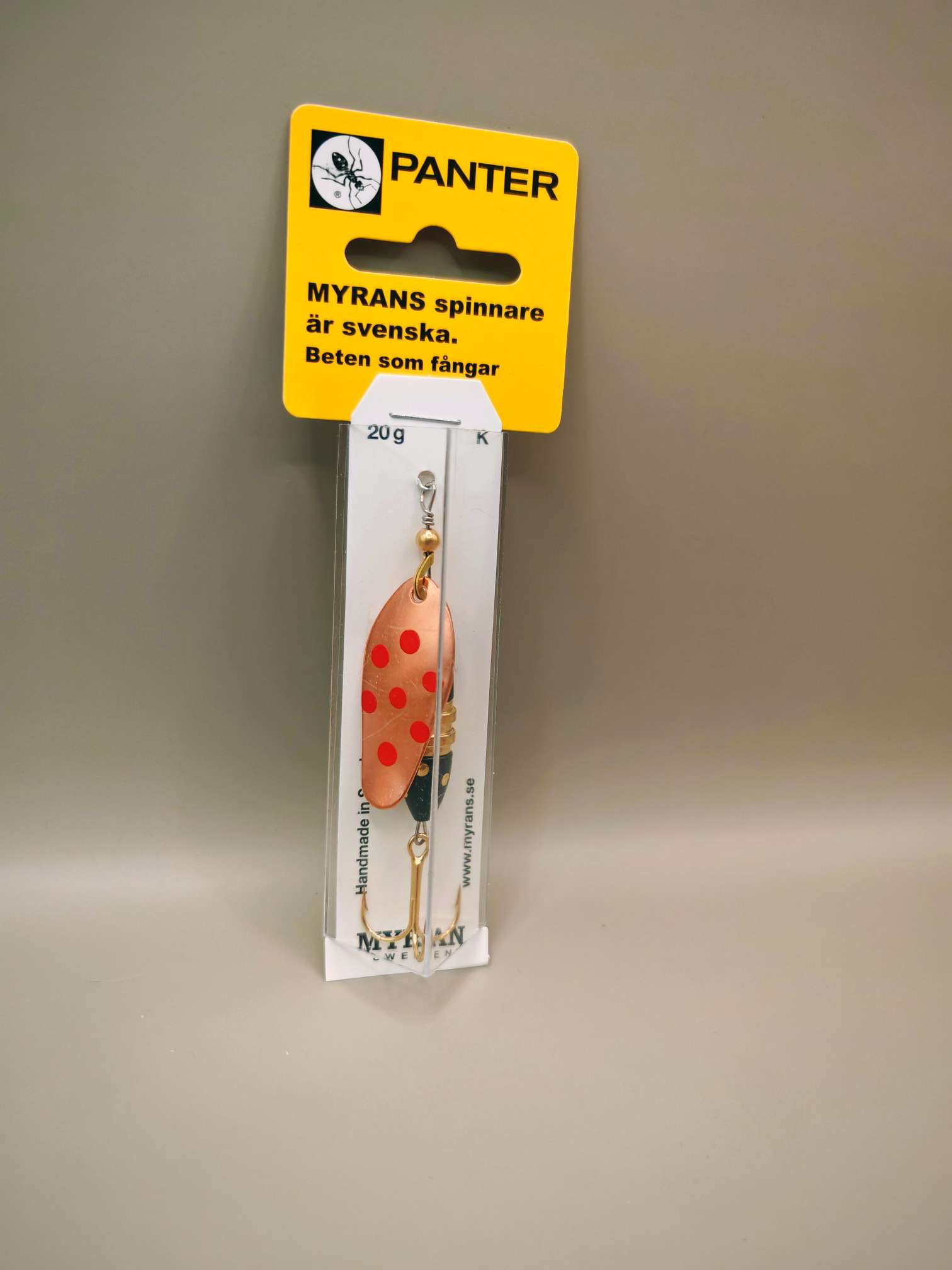 Myran Panter Prickig 20g Spinner