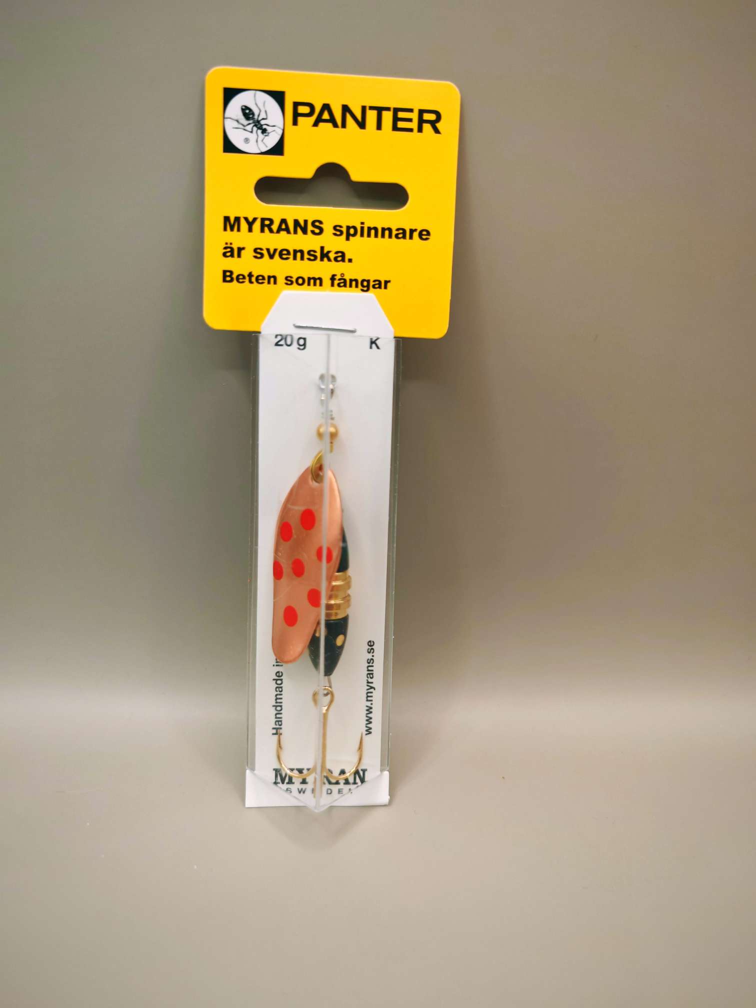 Myran Panter Prickig 20g Spinner